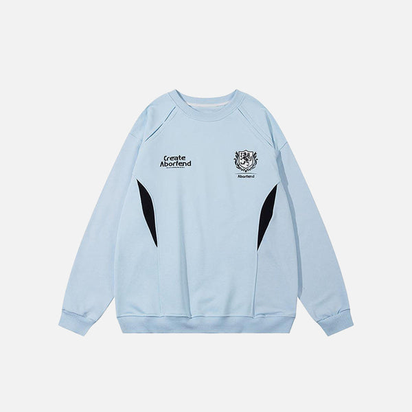 Split Palette Boxy Sweatshirt