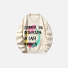 Bold Script Boxy Hip-Hop Top