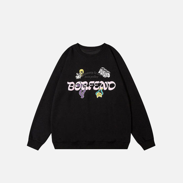 Truth Code Graphic Sweatshirt