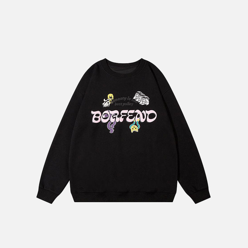 Truth Code Graphic Sweatshirt