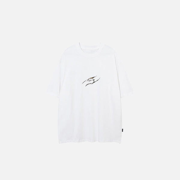 Throwback Unstructured T-Shirt alternatif görünüm
