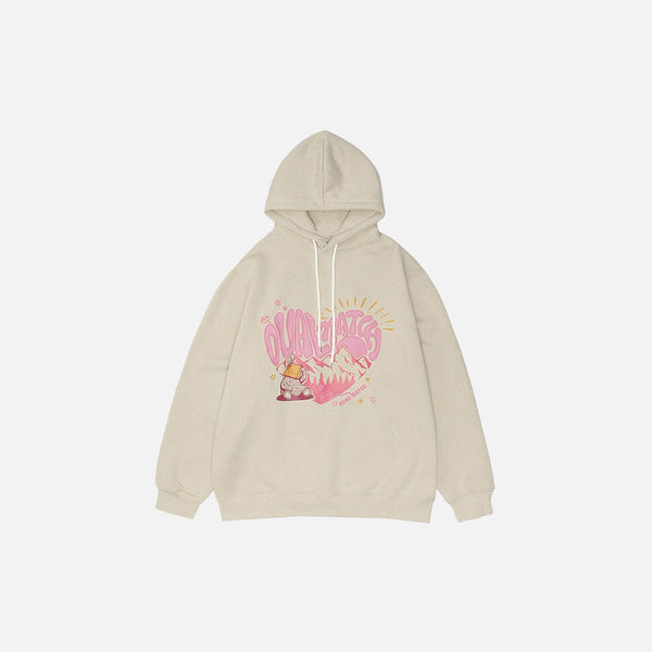 Dual Match Heart Sweatshirt