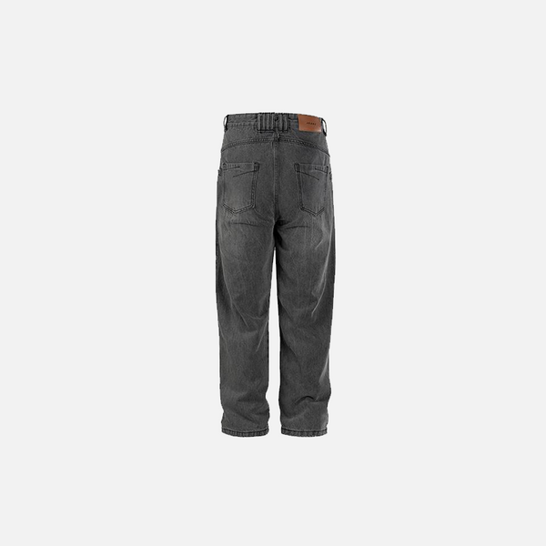 Relaxed Doubled Rinse Denim alternatif görünüm