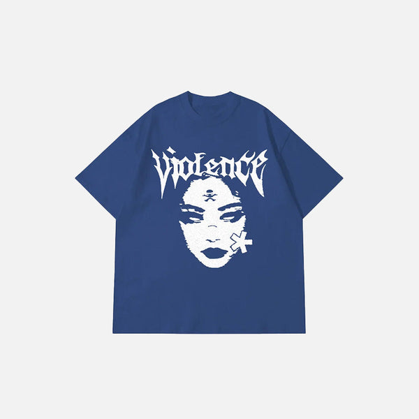 Faded Era Women's Noir-Edge T-Shirt alternatif görünüm