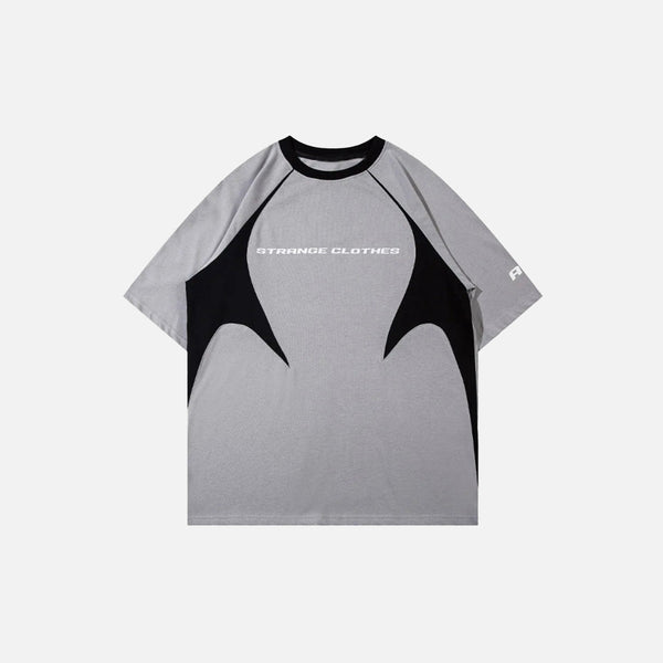 Raglan Flow Abstract T-Shirt alternatif görünüm