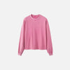 Long-sleeved Pure-Hue Color Wide-Body T-Shirt
