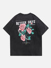 Better Days Acid-Rinsed Boxy-Fit T-Shirt