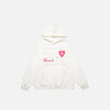Heart Poetry Graphic Sweatshirt