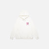 Colorblock Heart Letter Sweatshirt