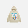 Cartoon Girl Star Graphic Sweatshirt