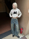 Feline & Wings Sweatshirt