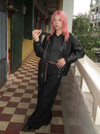 Dark Oversized Drift Wide-Leg