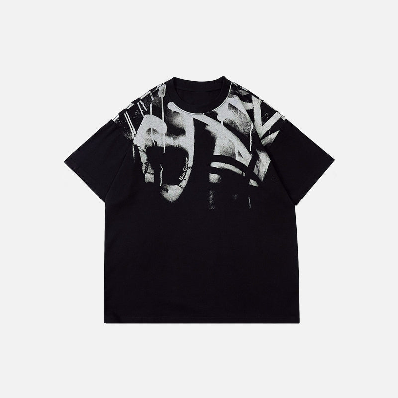 Graffiti Black T-Shirt