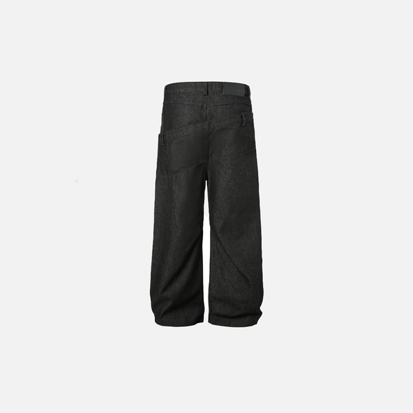 Men Breathable Tailored High Street Denim alternatif görünüm