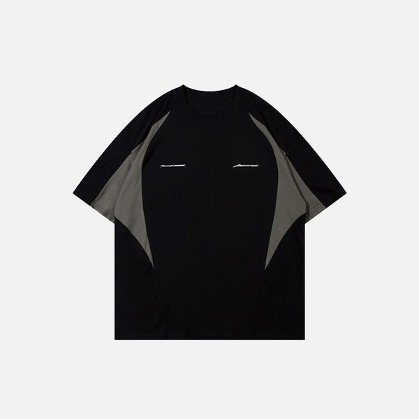 Throwback Spliced Hipster T-Shirt