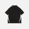 Sporty Mosaic Boxy-Fit Hip Hop T-Shirt