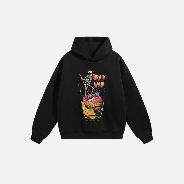 Mind Wash Funny Graphic Sweatshirt