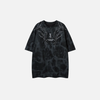Block-Style Underground Needle-Art Tie Dye T-Shirt