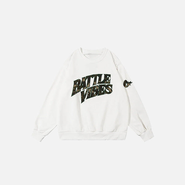 Combat Energy Camo Sweatshirt alternatif görünüm