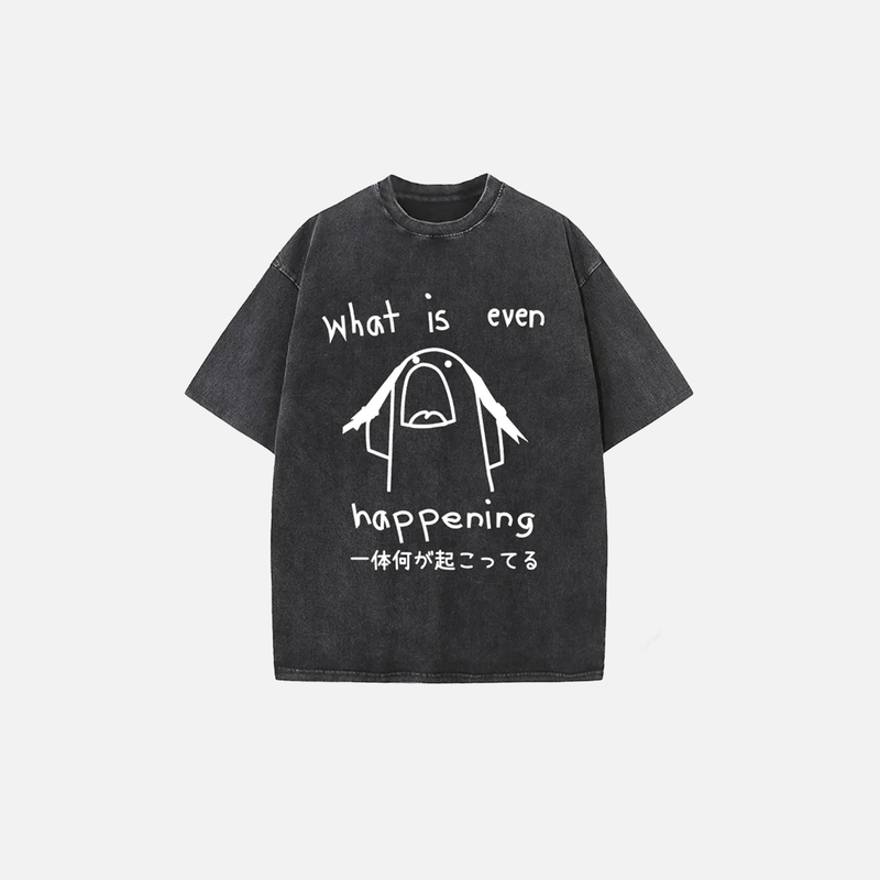 Sovob Battle-Worn Distress-Washed Homme T-Shirt