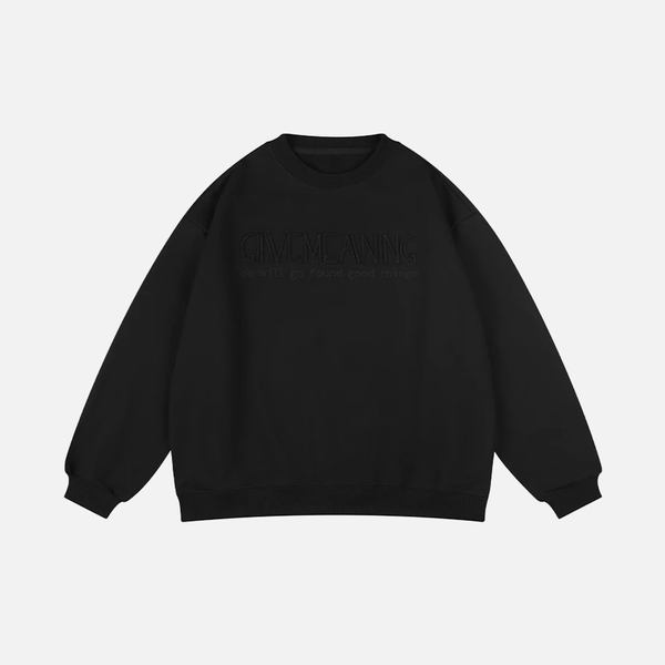 Seoul Craft Premium Embroidery Sweatshirt