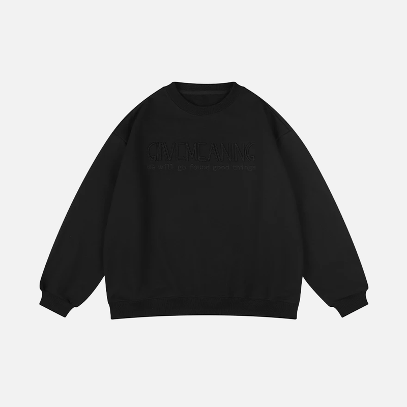 Seoul Craft Premium Embroidery Sweatshirt
