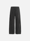Vintage Wide Leg Harf Baskılı Jogger, detay görünüm — Navra Wear