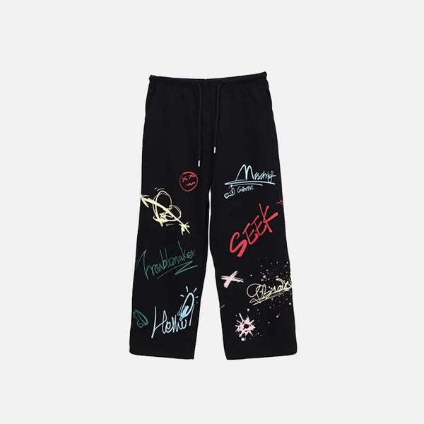 Dark Ink Dance Trousers alternatif görünüm
