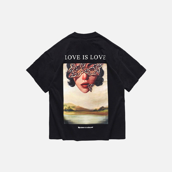 Love Is Love T-Shirt alternatif görünüm