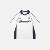 Insulated New-Millennium Print Spliced Fast-Lane Sport T-Shirt