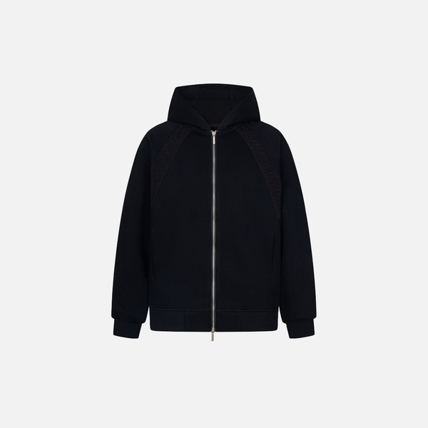 Chrome Era Boxy Zip Hoodie alternatif görünüm