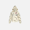 Creature Print Zip Hood Sweatshirt