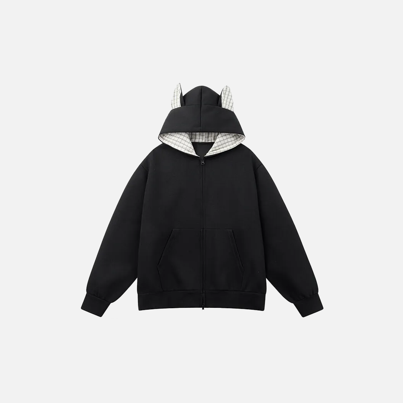 Check Ear Boxy Street Hood