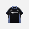 Insulated New-Millennium Print Spliced Fast-Lane Sport T-Shirt