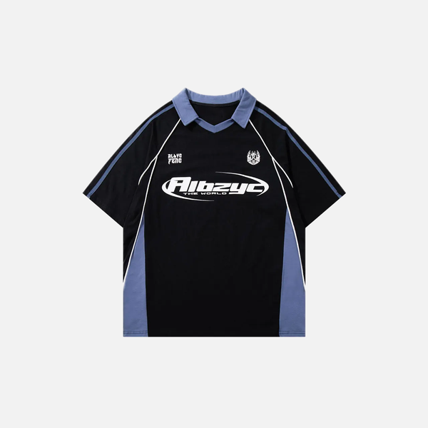 Insulated New-Millennium Print Spliced Fast-Lane Sport T-Shirt