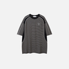 Lightweight Old School Multi-Stripe Aged Spliced T-Shirt