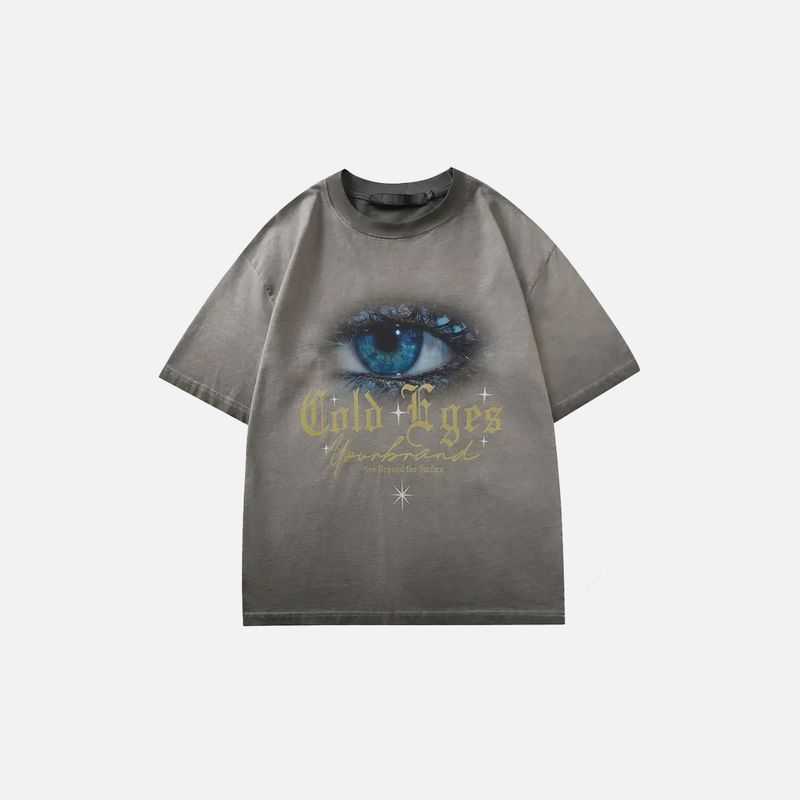 Blue Eye Visual Throwback Hip T-Shirt