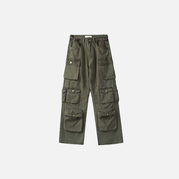 Full-Pocket Utility Pants alternatif görünüm