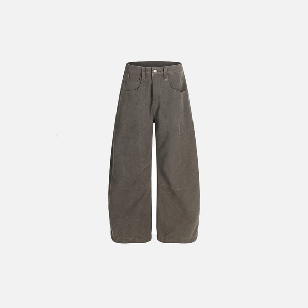 Metro Rebel Spliced Pintuck Bell Leg Denim