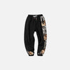 Çiçek Desenli Jogger, model üzerinde — Navra Wear