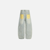 2000s Sleek Rinse Denim Bell Leg Denim
