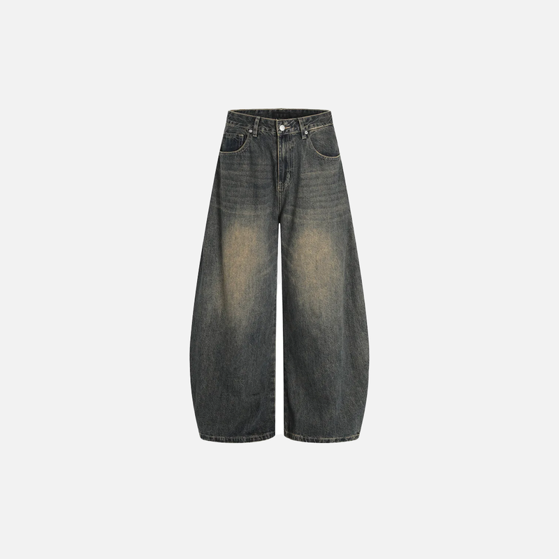 2000s Metro Faded Bell Leg Denim