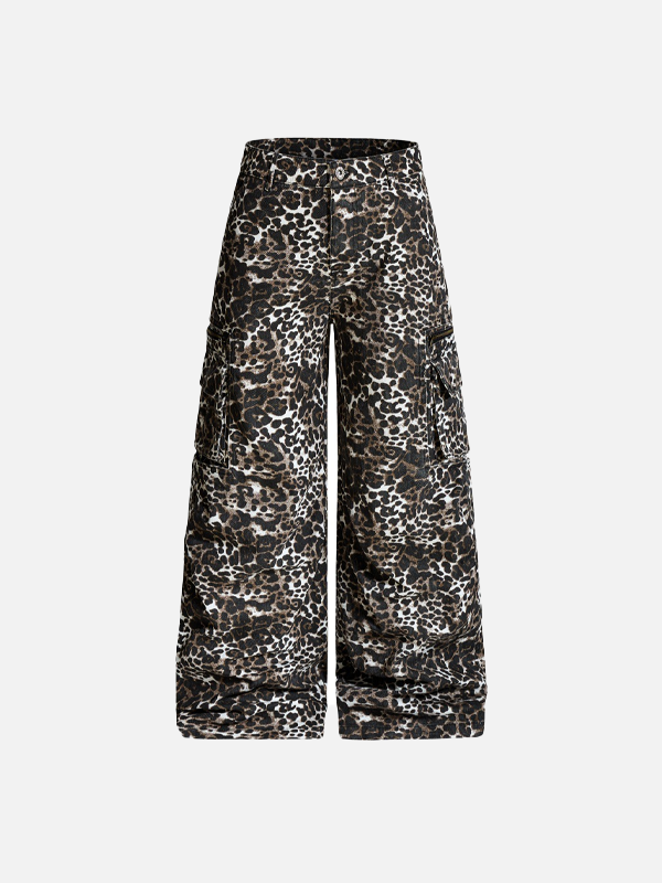 Power Print Wide-Leg