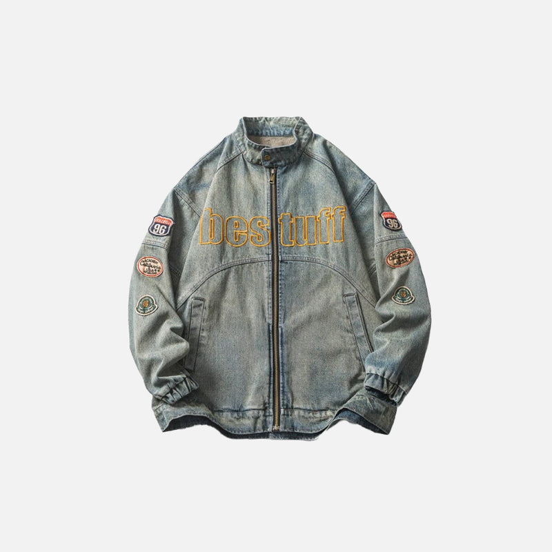 Workshop Mosaic Western Denim Jacket