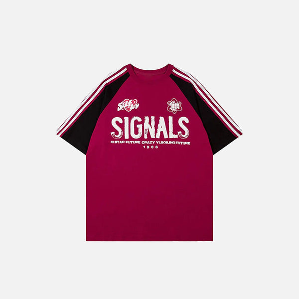 Contrast Color Signals Active T-Shirt alternatif görünüm