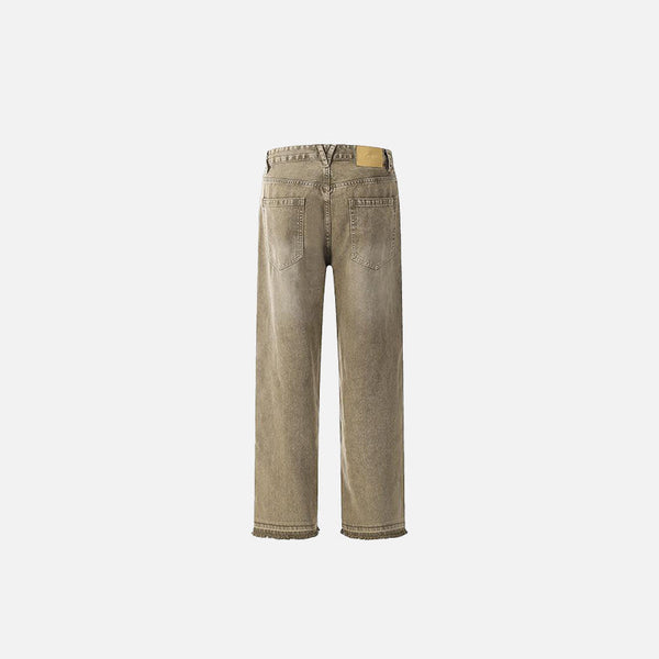 Relaxed Brown Denim alternatif görünüm