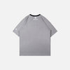 Raglan Flow Abstract T-Shirt