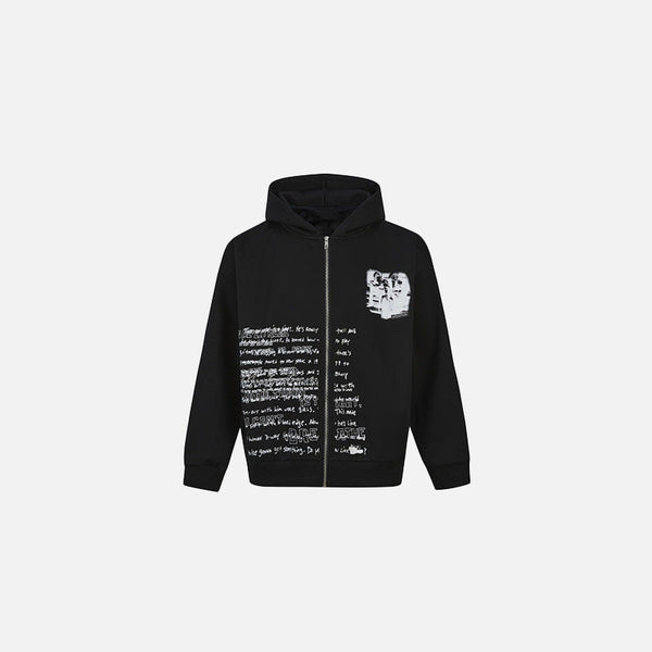 Eyre Zip-Up Sweatshirt alternatif görünüm