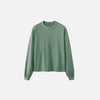 Long-sleeved Pure-Hue Color Wide-Body T-Shirt
