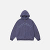 Faded Zip-Up Sweatshirt